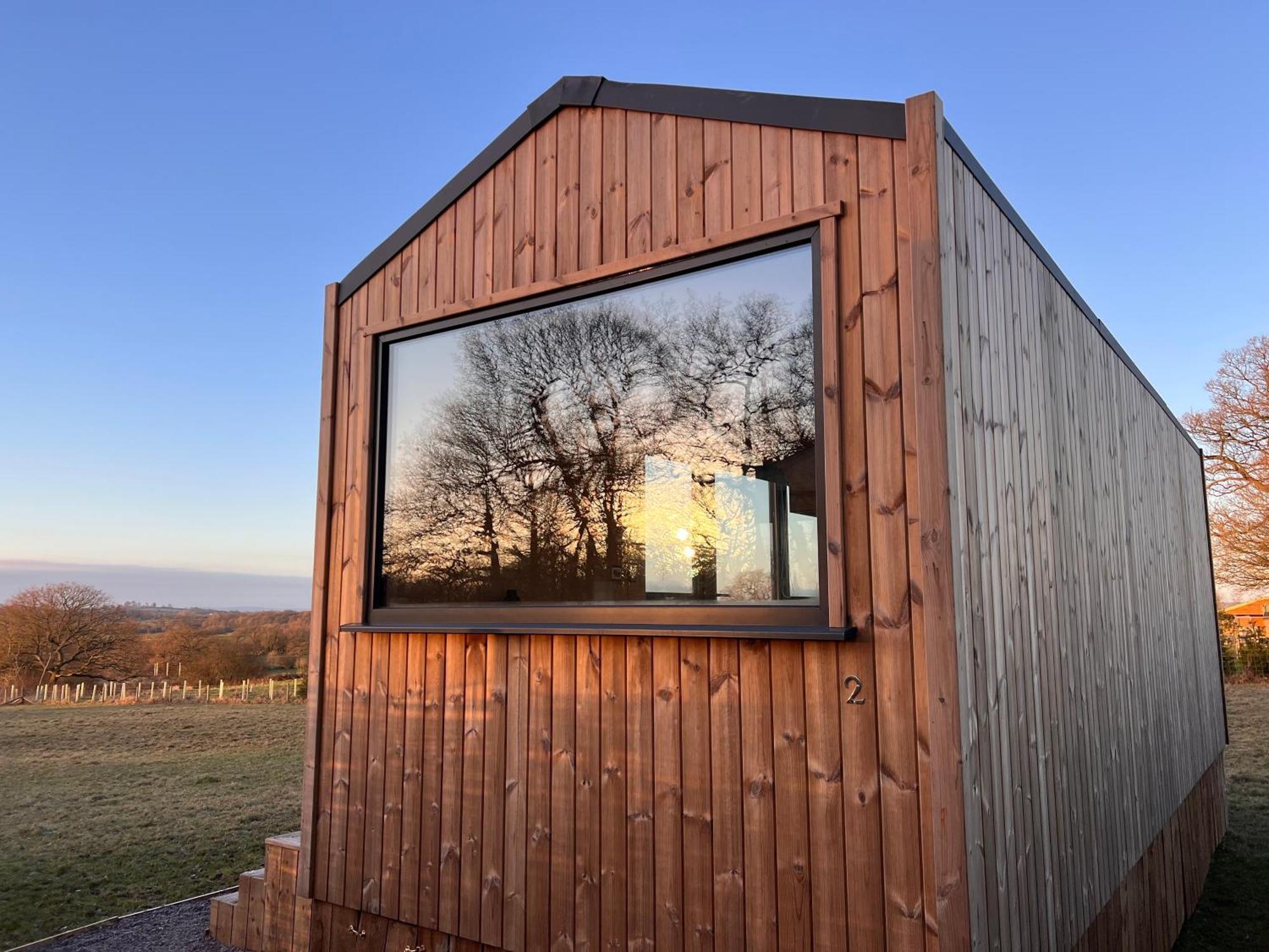 Beautiful Cabins In Herefordshire Countryside Εξωτερικό φωτογραφία